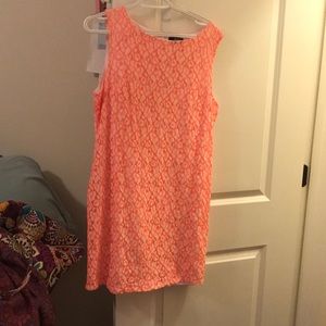 A line lace dress worn once